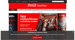 Desktop Screenshot of coca-cola.fi