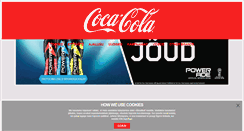 Desktop Screenshot of coca-cola.ee
