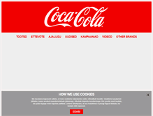 Tablet Screenshot of coca-cola.ee